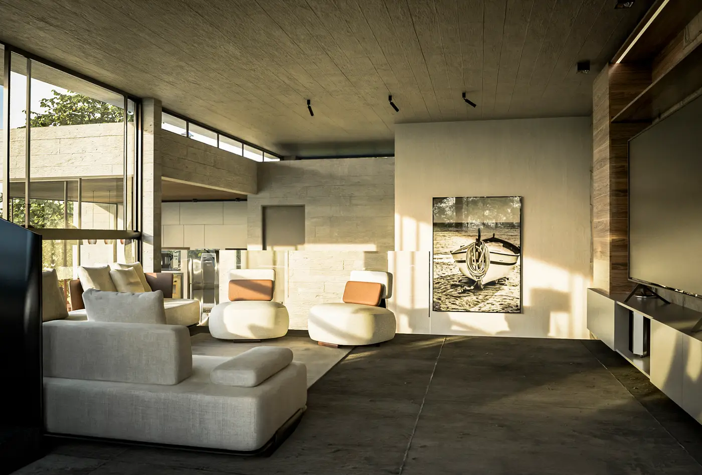 Casa Concreto — interior