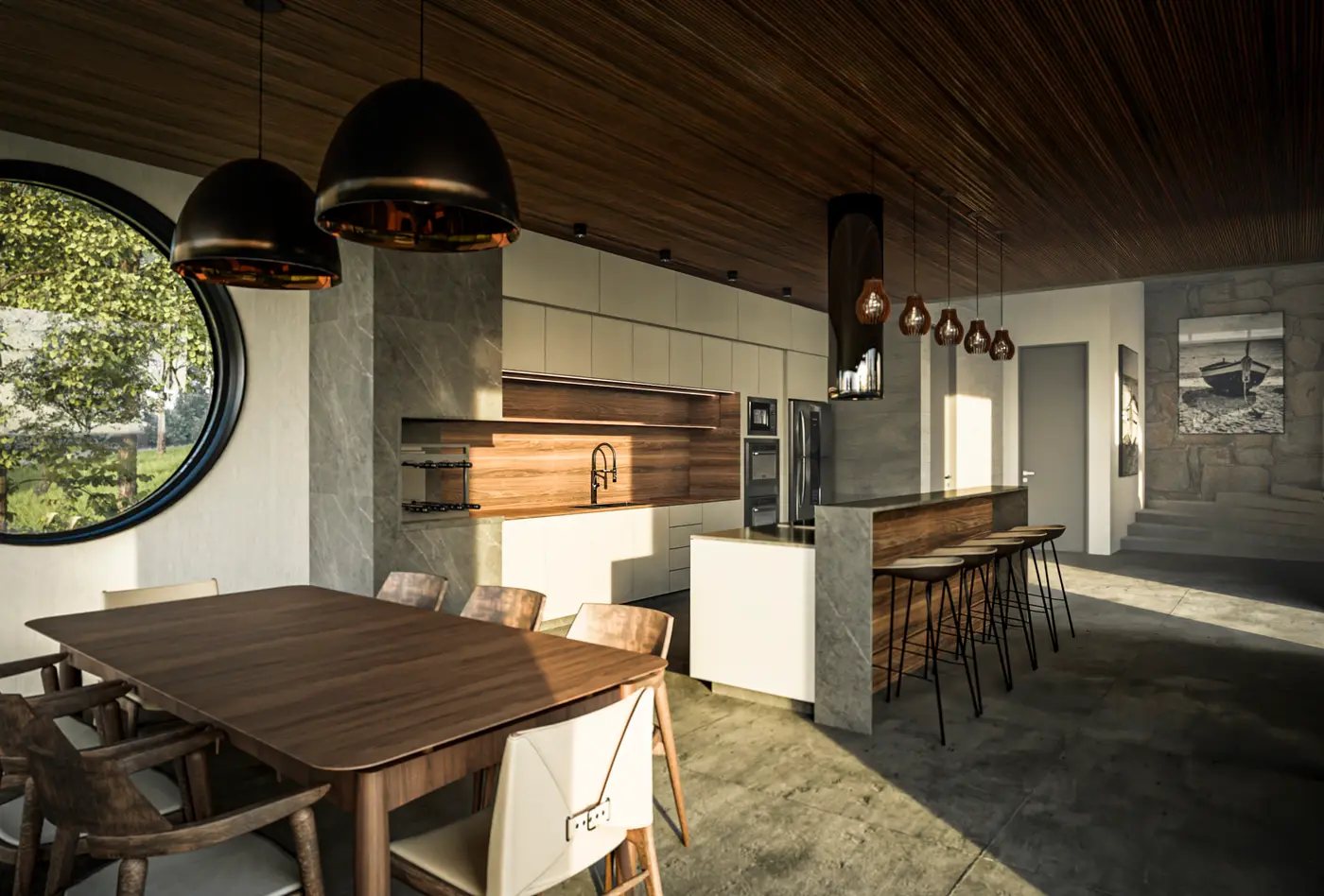 Casa Concreto — interior
