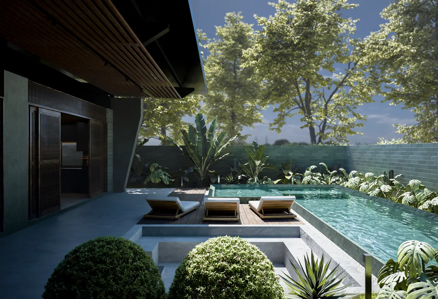 Casa Tropical — vista externa