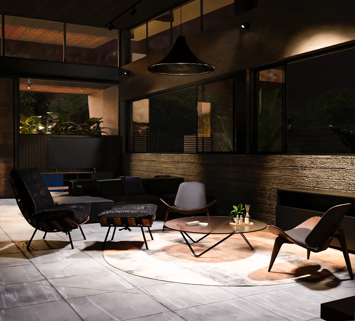 Casa Tropical — interior