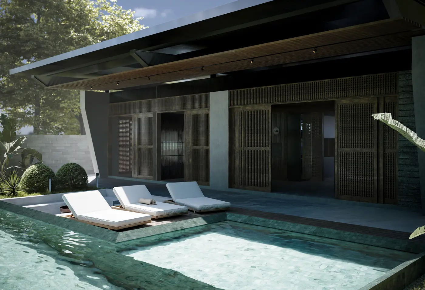 Casa Tropical — vista externa