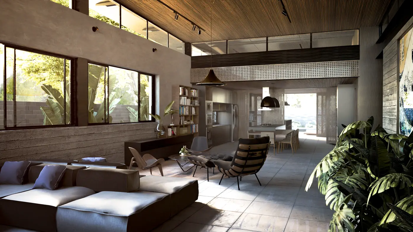 Casa Tropical — interior